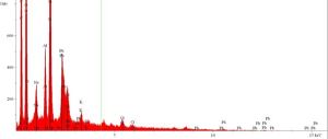 Sample 4 SEM-EDS, once again, chlorides present