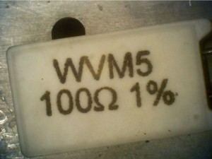 Stackpole 100 ohm resistor