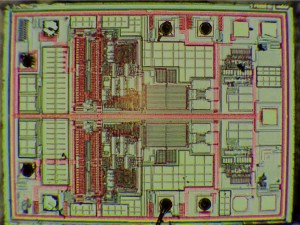 Dual op-amp die