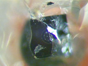 Diode with glass