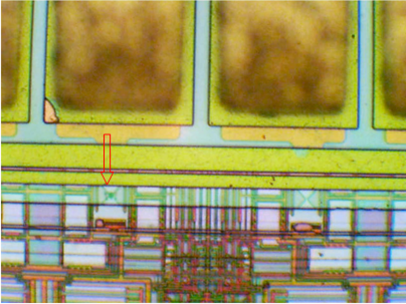Sitronix chip with a blown I/O