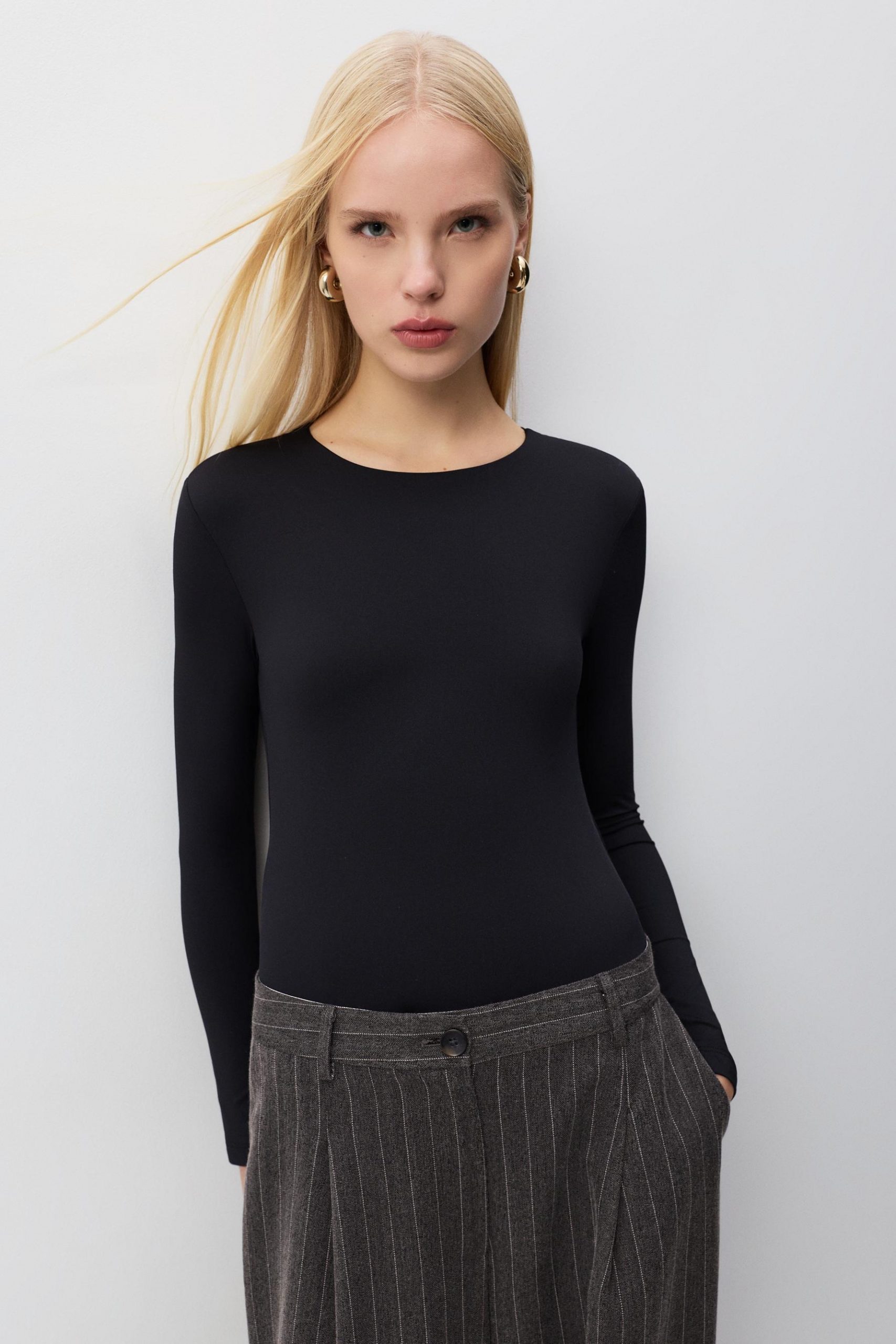 Onyx Zenith Architectural Long Sleeve Bodysuit