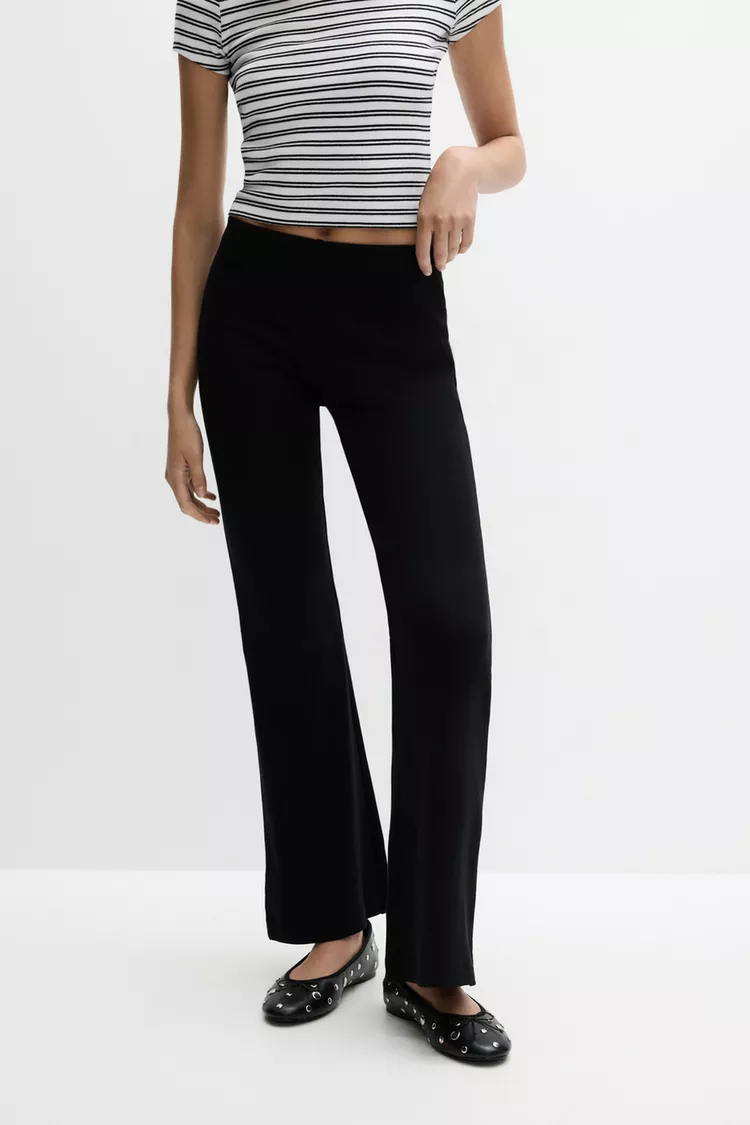 Onyx Zenith Architectural Long Drawstring Leggings