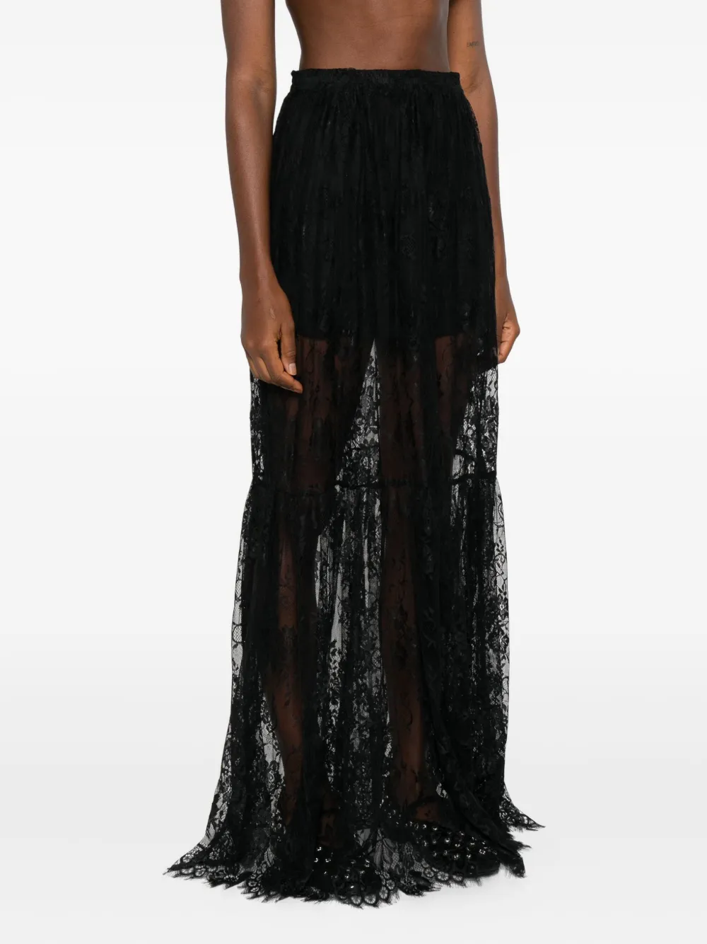 Alabaster Archive Architectural Snowflake Lace Maxi