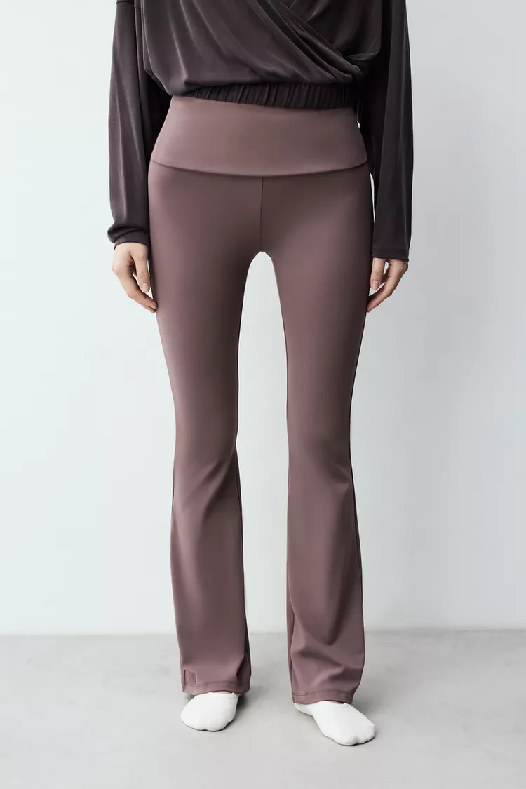 Roseate Flare Zenith Architectural Leggings