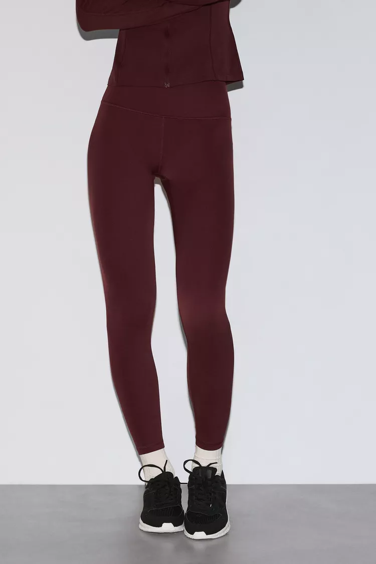 Obsidian Merlot Zenith Architectural Leggings