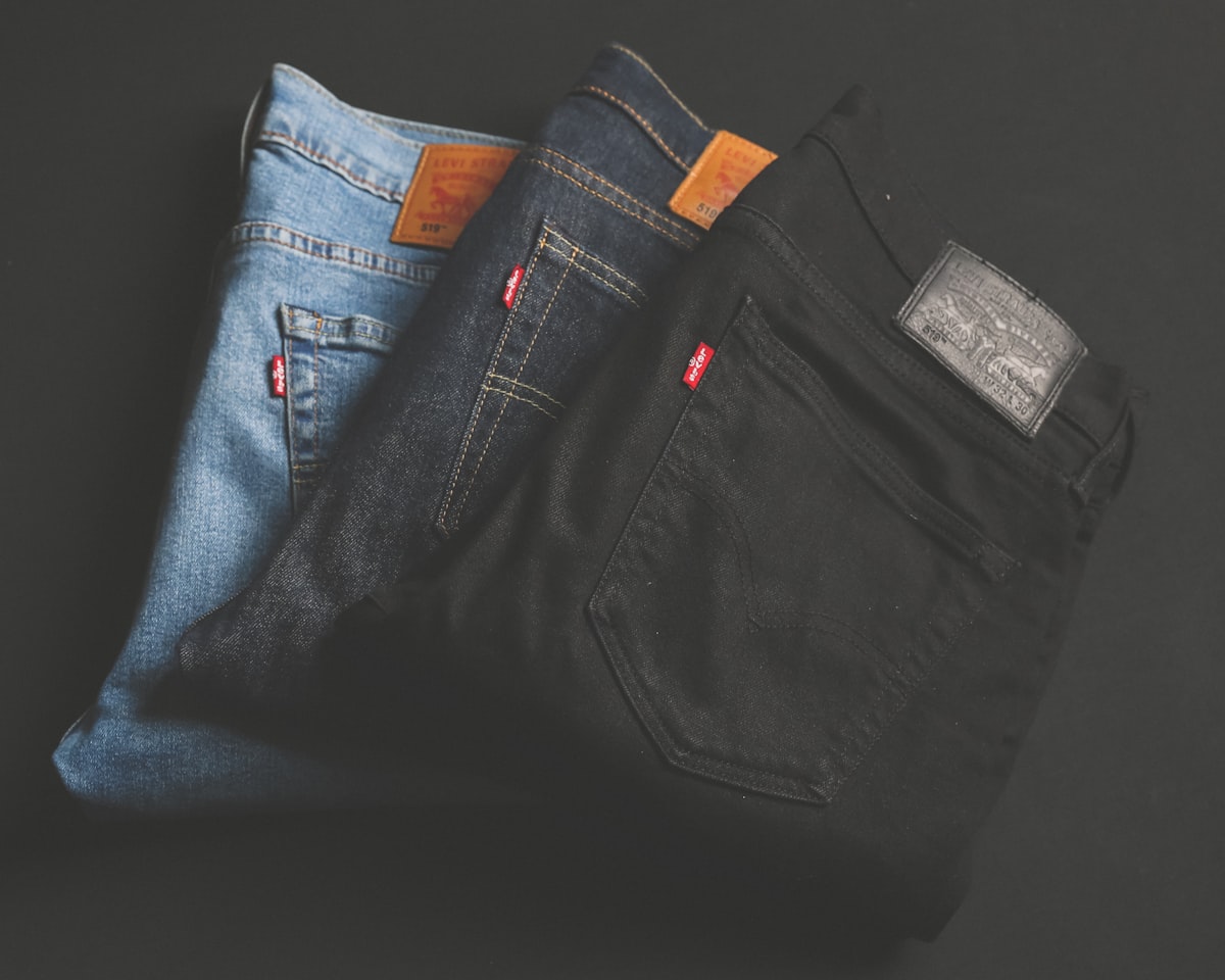 Men's White Slim-Fit Jeans