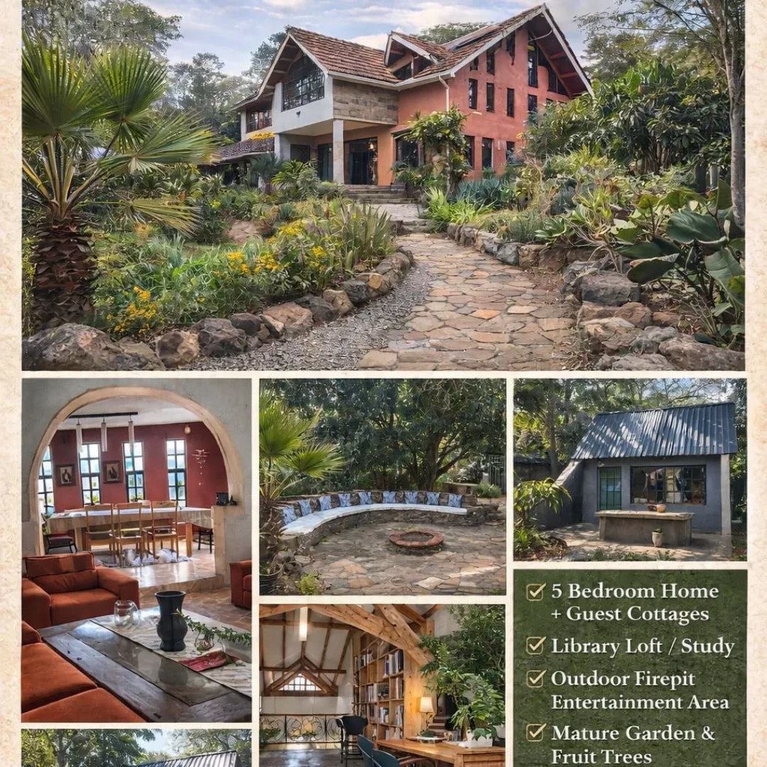 Private Garden Estate on ½ Acre – Acacia Rongai