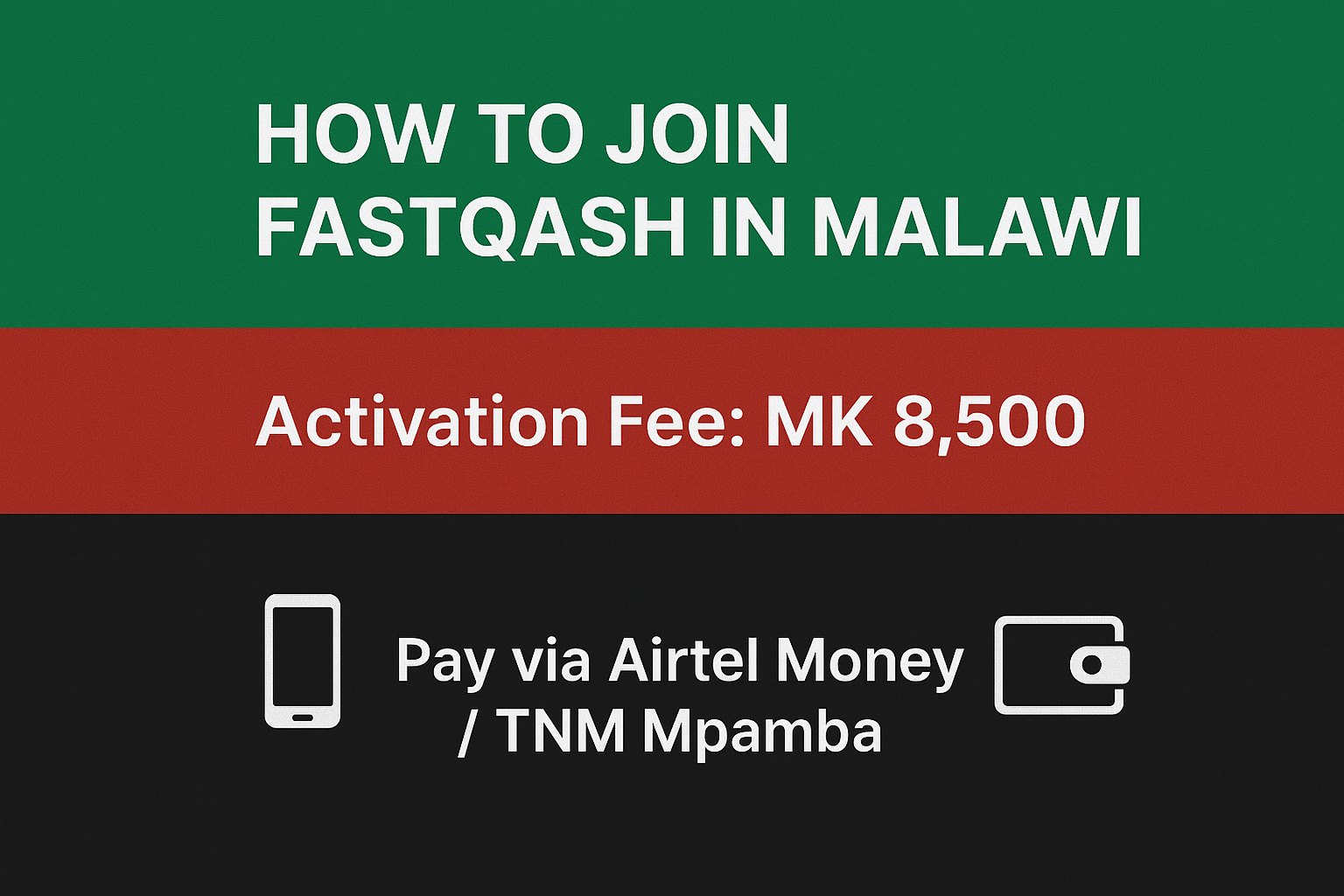 How to Join Fastqash in Malawi