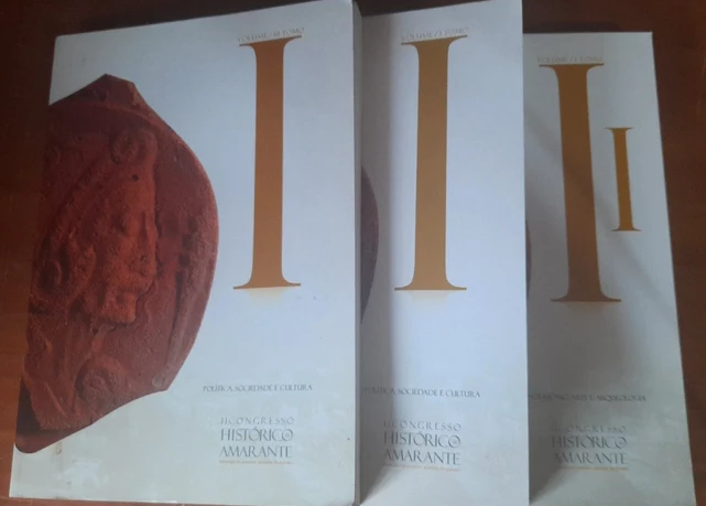 II Congresso Histórico de Amarante : actas ' 3 livros 