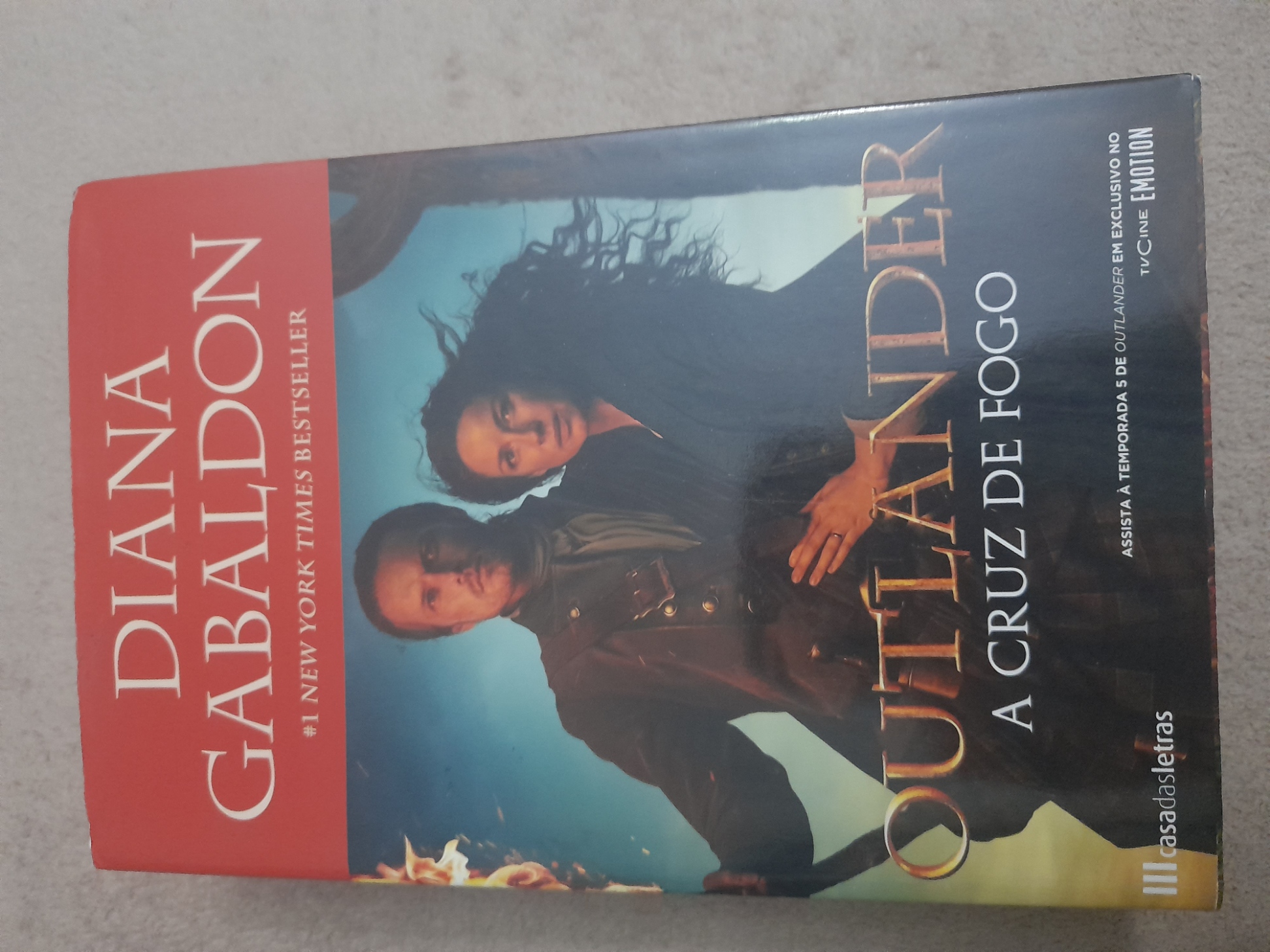 Outlander N.º 5 A Cruz de Fogo de Diana Gabaldon - 2.ª edição