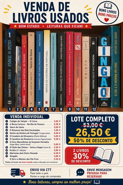 Lote de Livros Infantis 