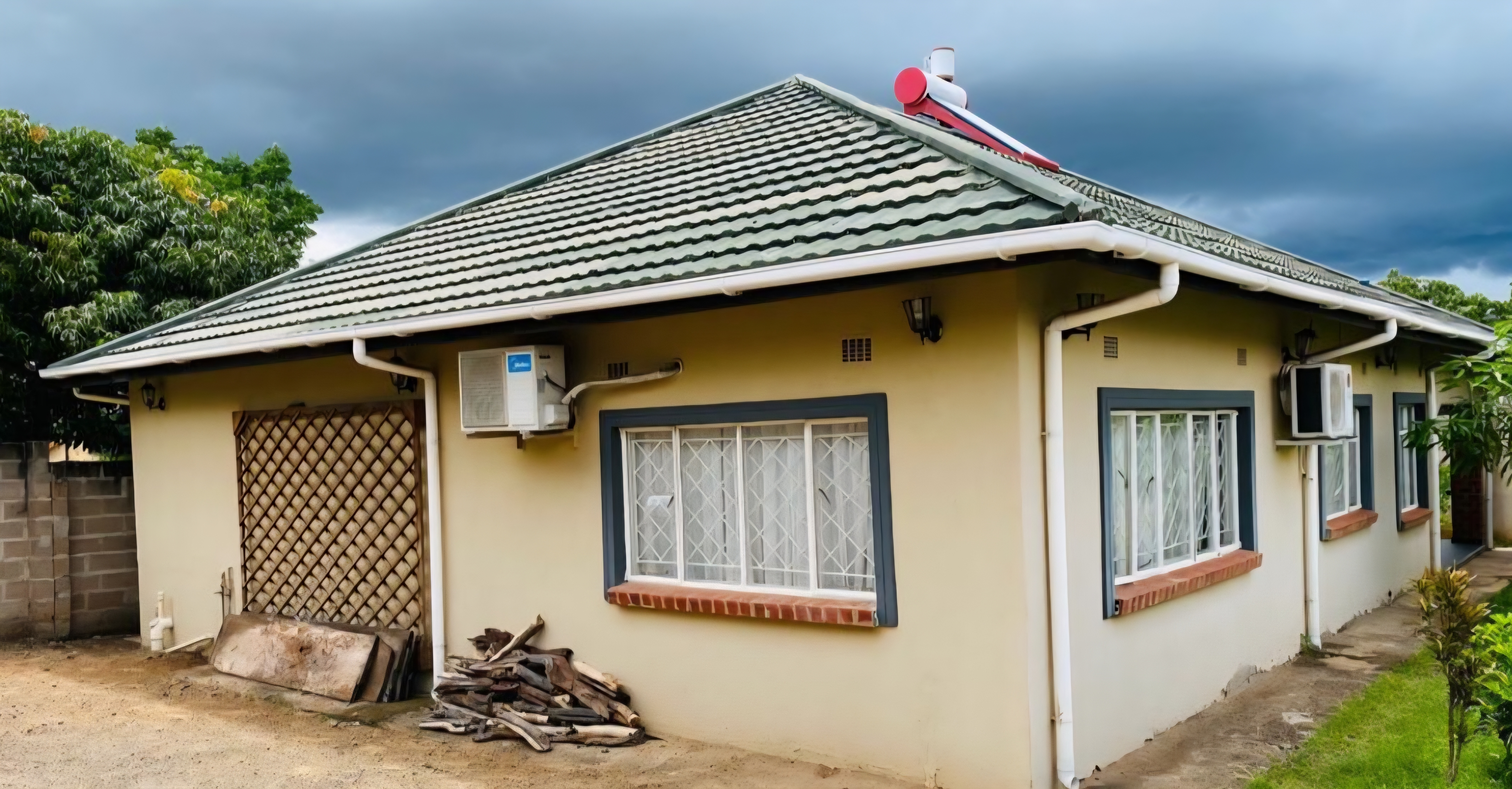 Modern house in Chamba Valley