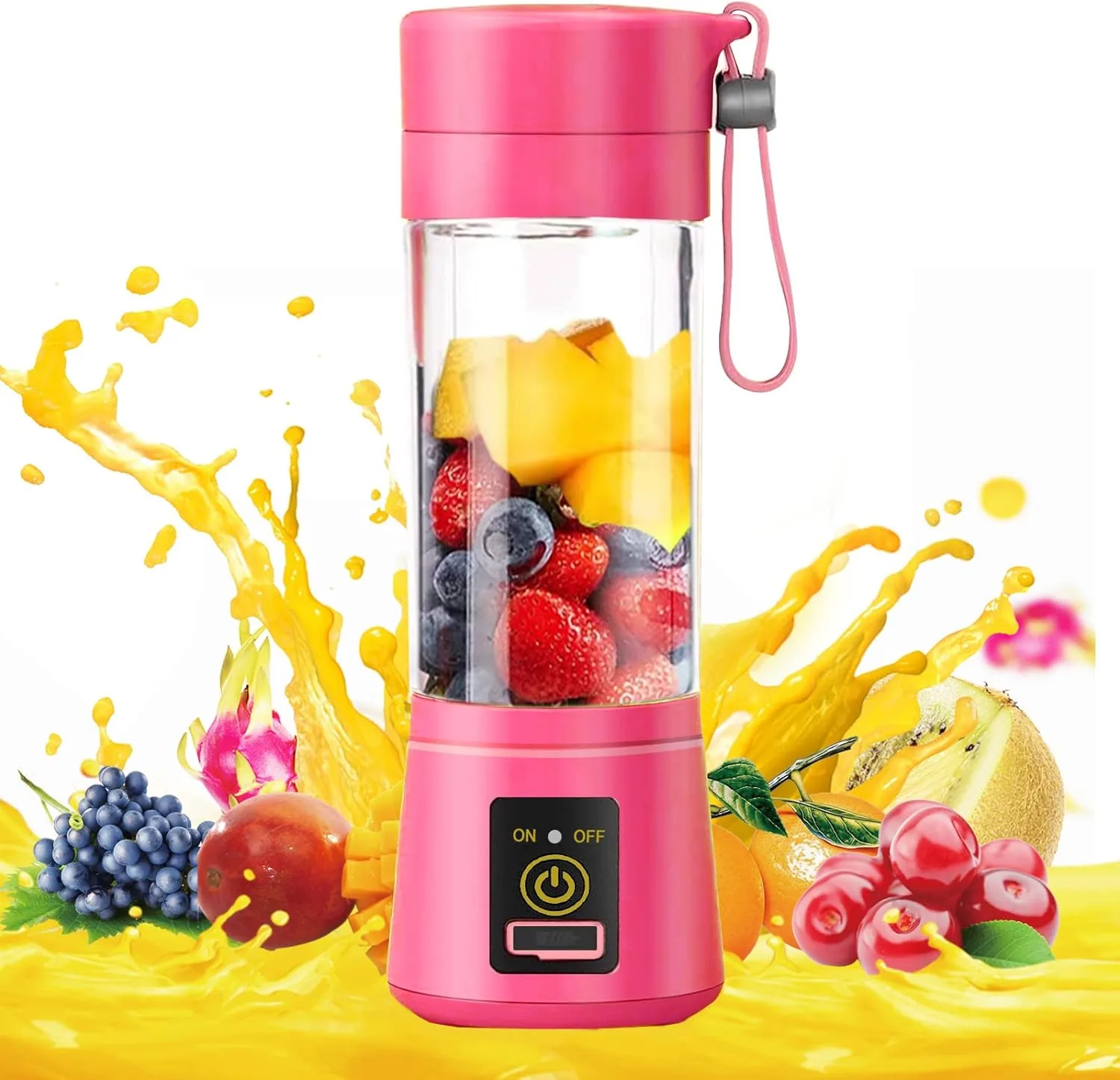  Juice Jet, Portable Blender, Mixer, USB Rechargeble