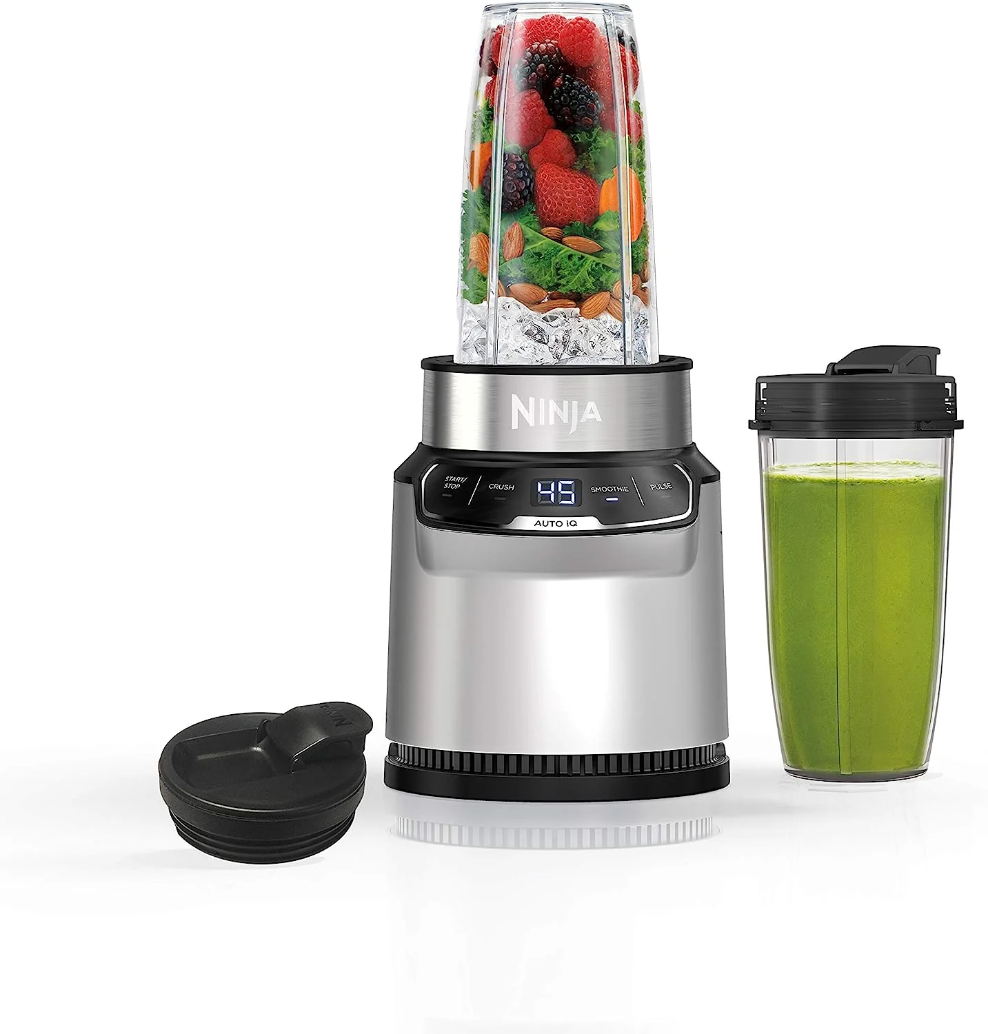  KOIOS 900W Smoothie Blender, Personal Blender for Shakes and  Smoothies with 2 BPA-Free 22 oz Portable Blender Bottles and To-Go Lids,  Single Serve Mixer Blender for Juices Baby Food, Nutritious Recipe