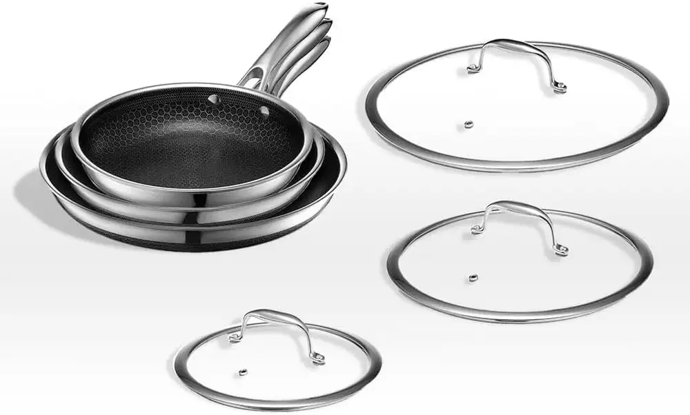 Carote Nonstick Induction Cookware Set 10 Piece, Healthy Non Stick Pots and  Pans Set PFOS, PFOA Free & Reviews