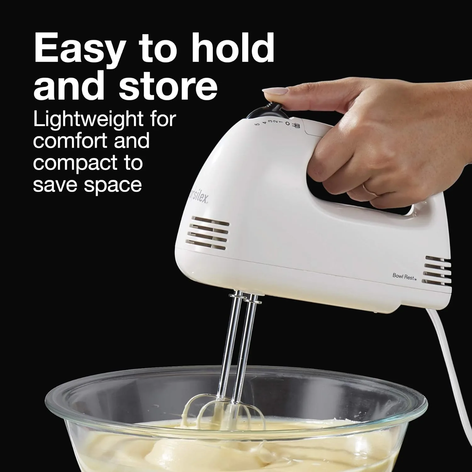 Bella Basics 5-Speed Hand Mixer