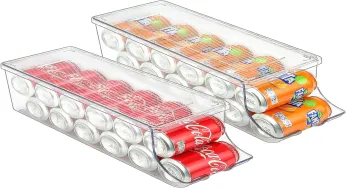 Looking at the Stackable Puricon Soda Can Organizer