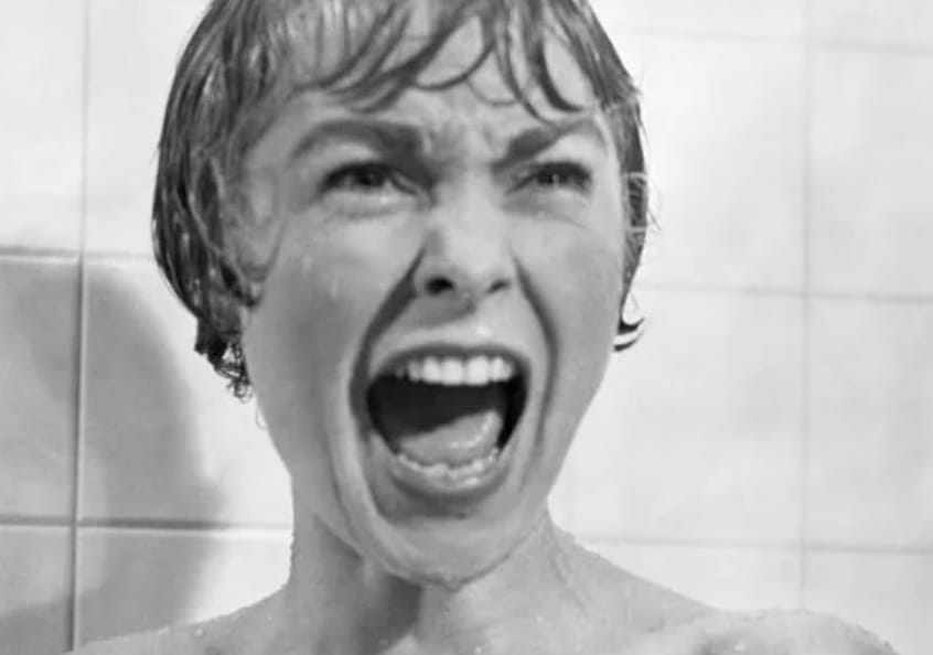 Still from the movie Psycho, 1960 - Reddit