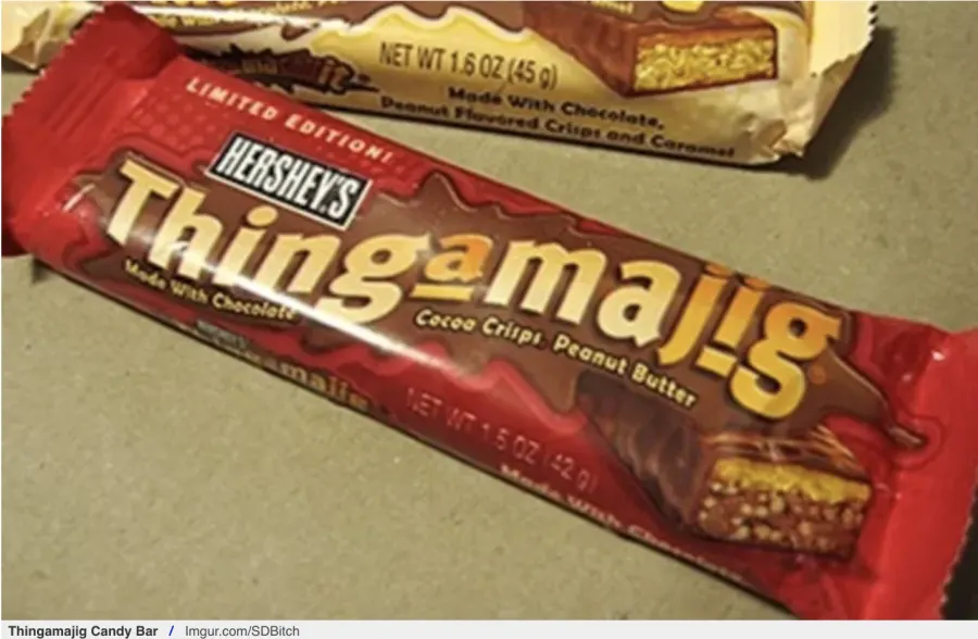 Thingamajig chocolate bar