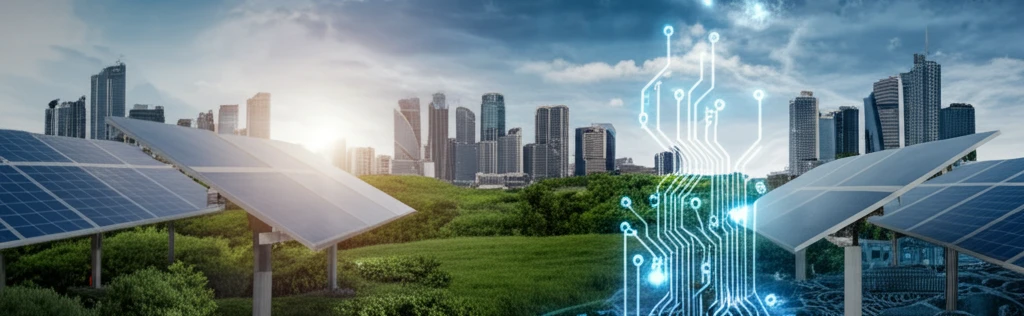 Sustainable energy powered by smart technology.