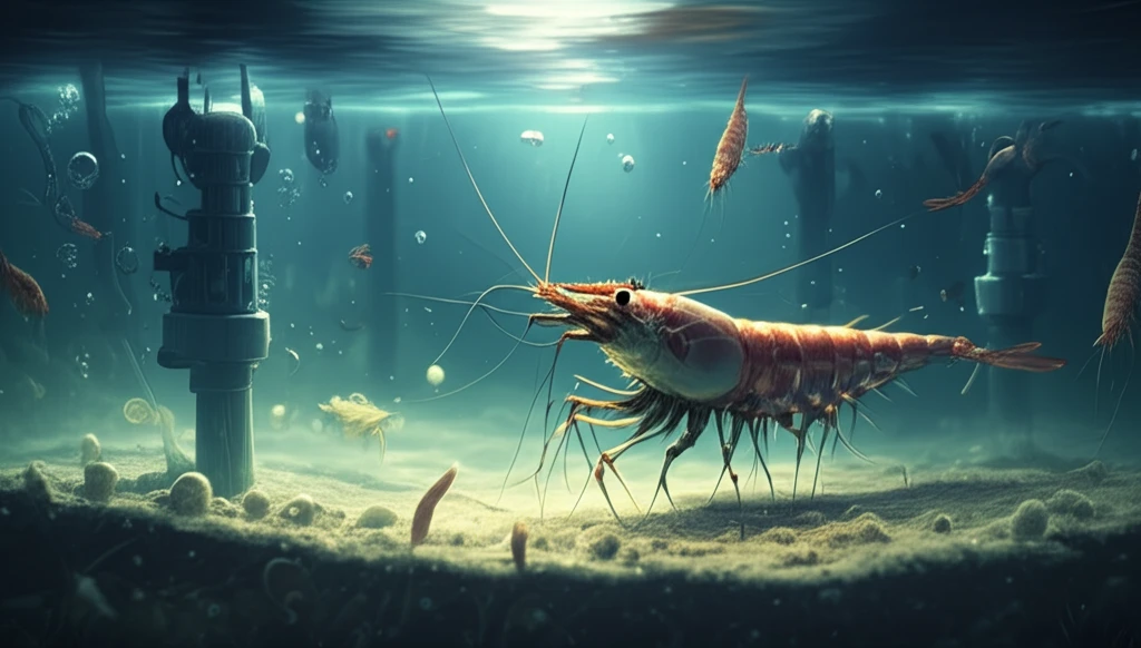 Sustainable shrimp farming using biofloc technology.