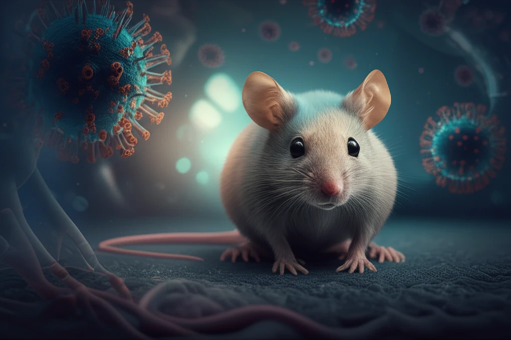 Humanized mouse model for HIV research