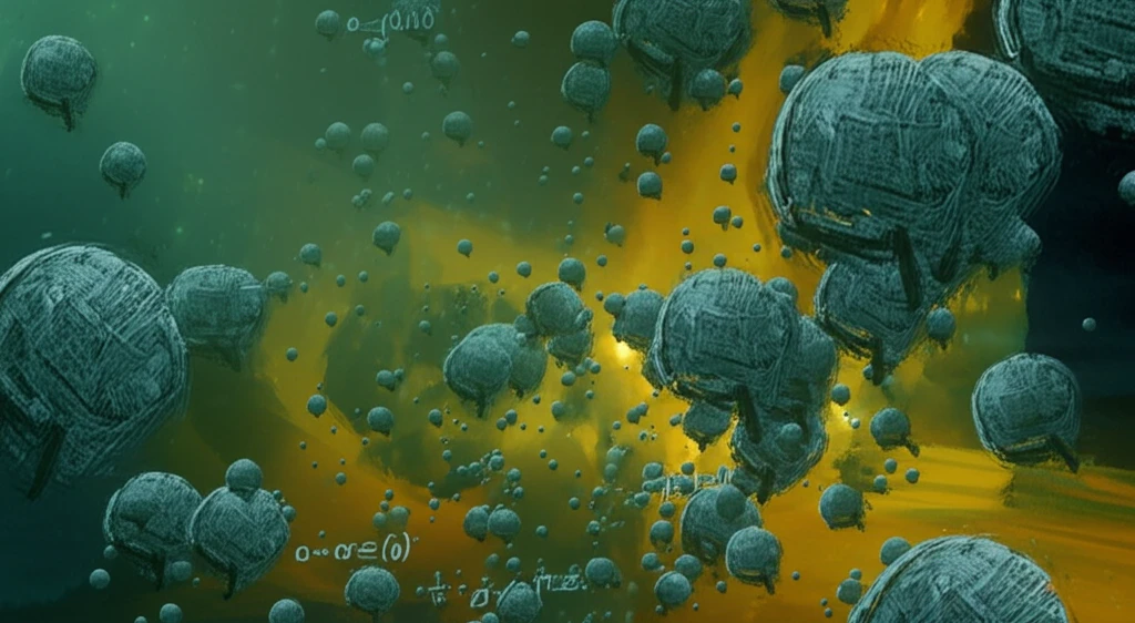 Abstract mathematical equations floating in a vibrant, dreamlike space.