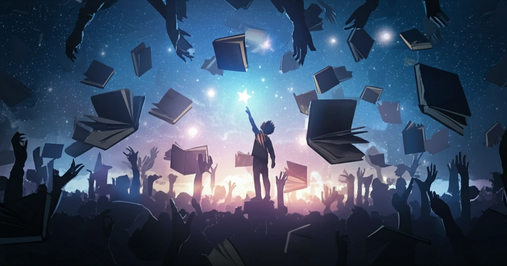 A child reaching for a star, symbolizing support for their mental health and academic growth.