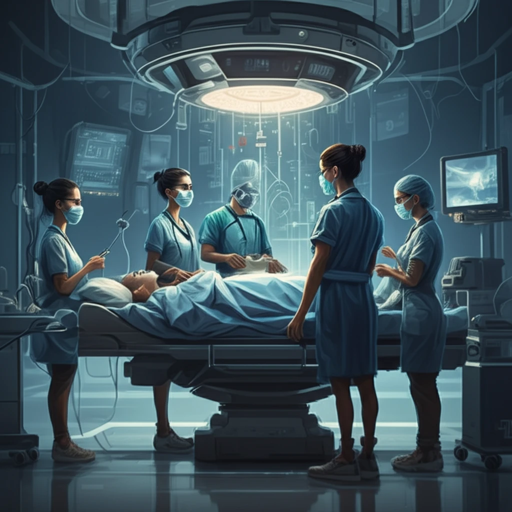 Collaborative medical team providing innovative critical care