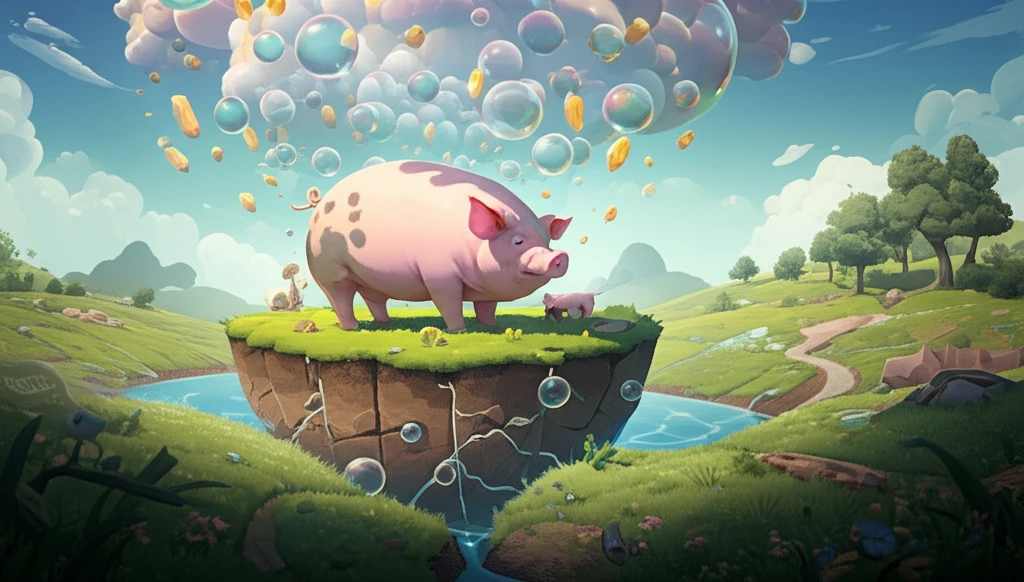 Sustainable pig farming transforms waste into resources.