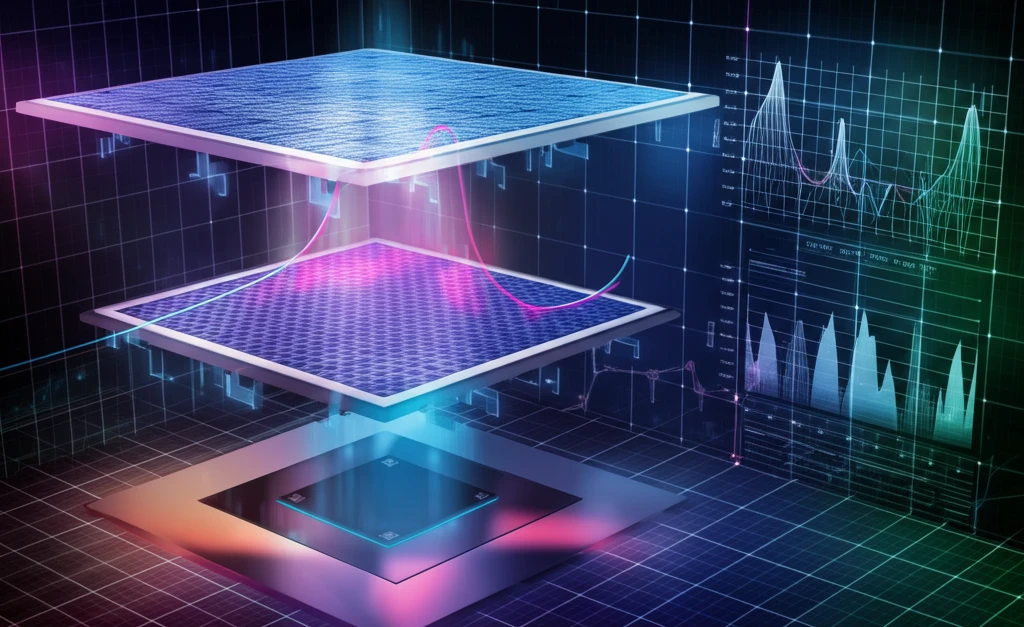 Perovskite solar cell spectral response