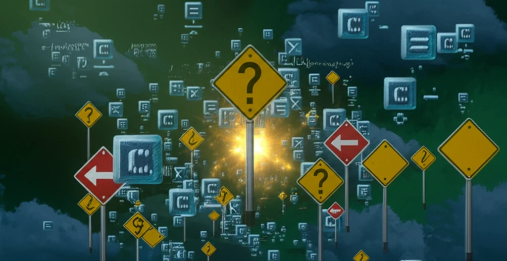 Interconnected symbols floating in a dreamlike space, representing the diverse ways humans create and interpret meaning.