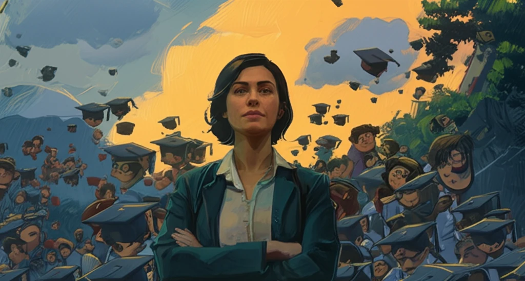 Illustration of Helen Stapely Ross's legacy in public health education