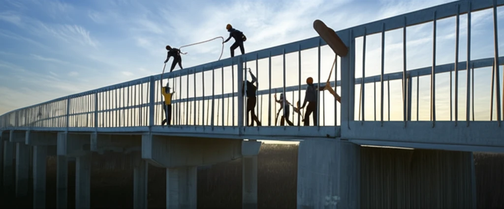 Collaborative community bridge-building through agile management.