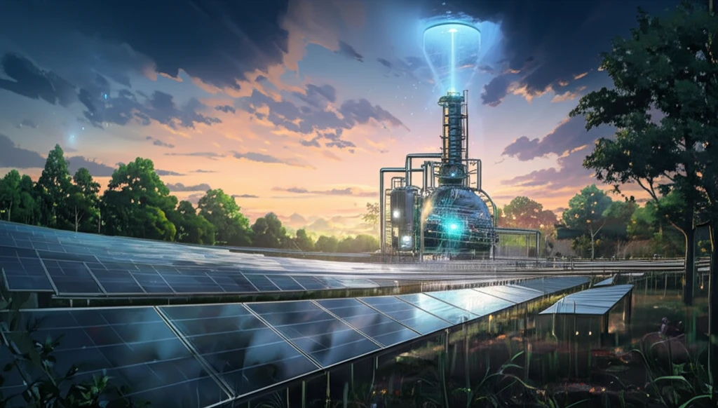 Solar Methanol Production Facility: A vision of sustainable energy