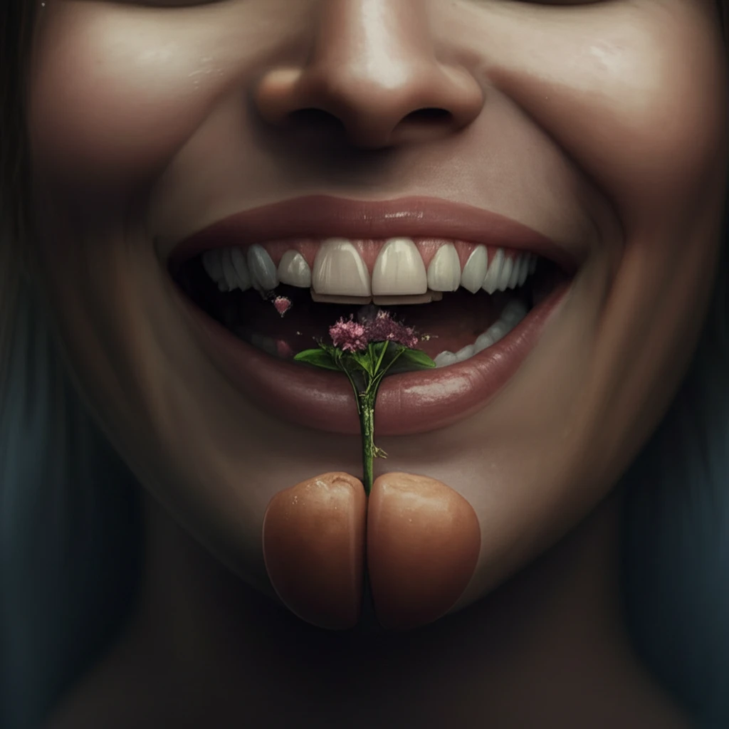 Blossoming Smile: A visual representation of modern orthodontics.