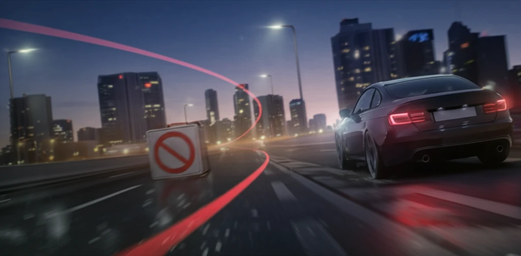 Car using evasive steer assist to avoid collision
