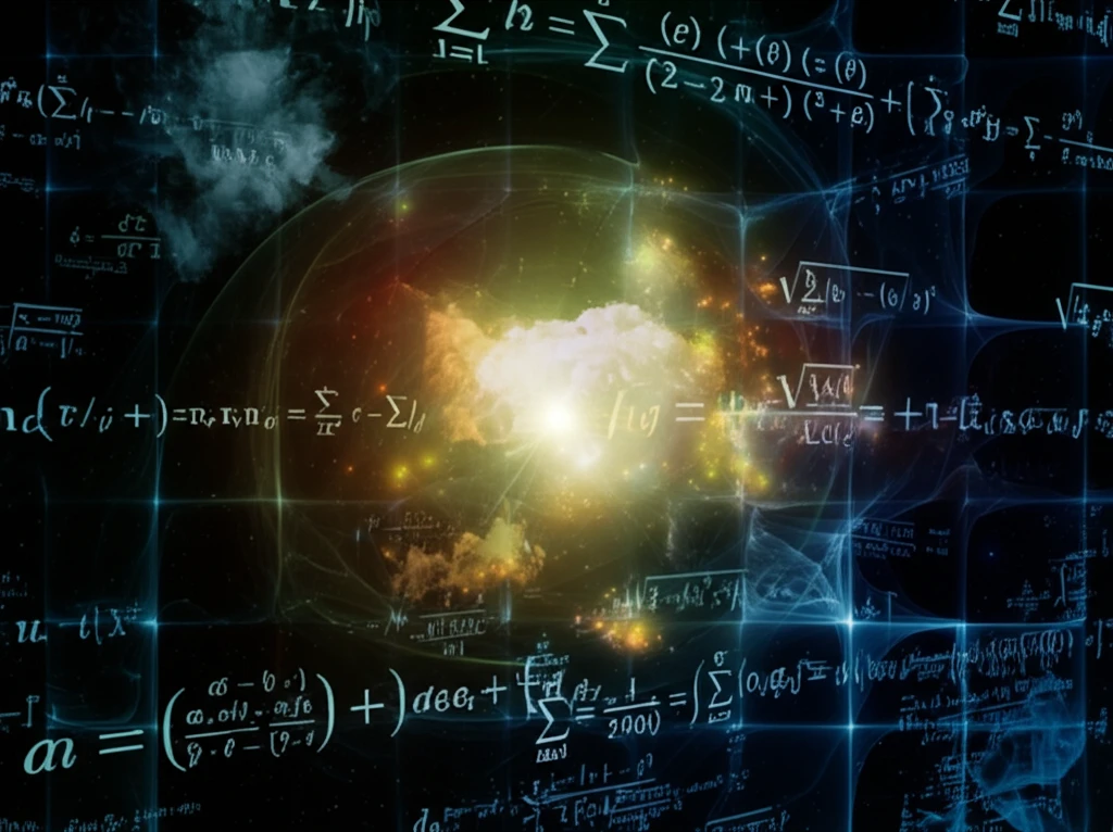 Surreal illustration of galaxies interconnected by glowing scalar fields.