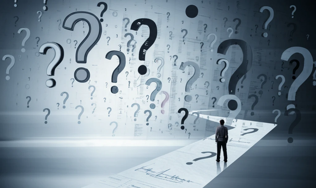 Surreal illustration symbolizing the diagnostic challenges of somatic symptom disorder.