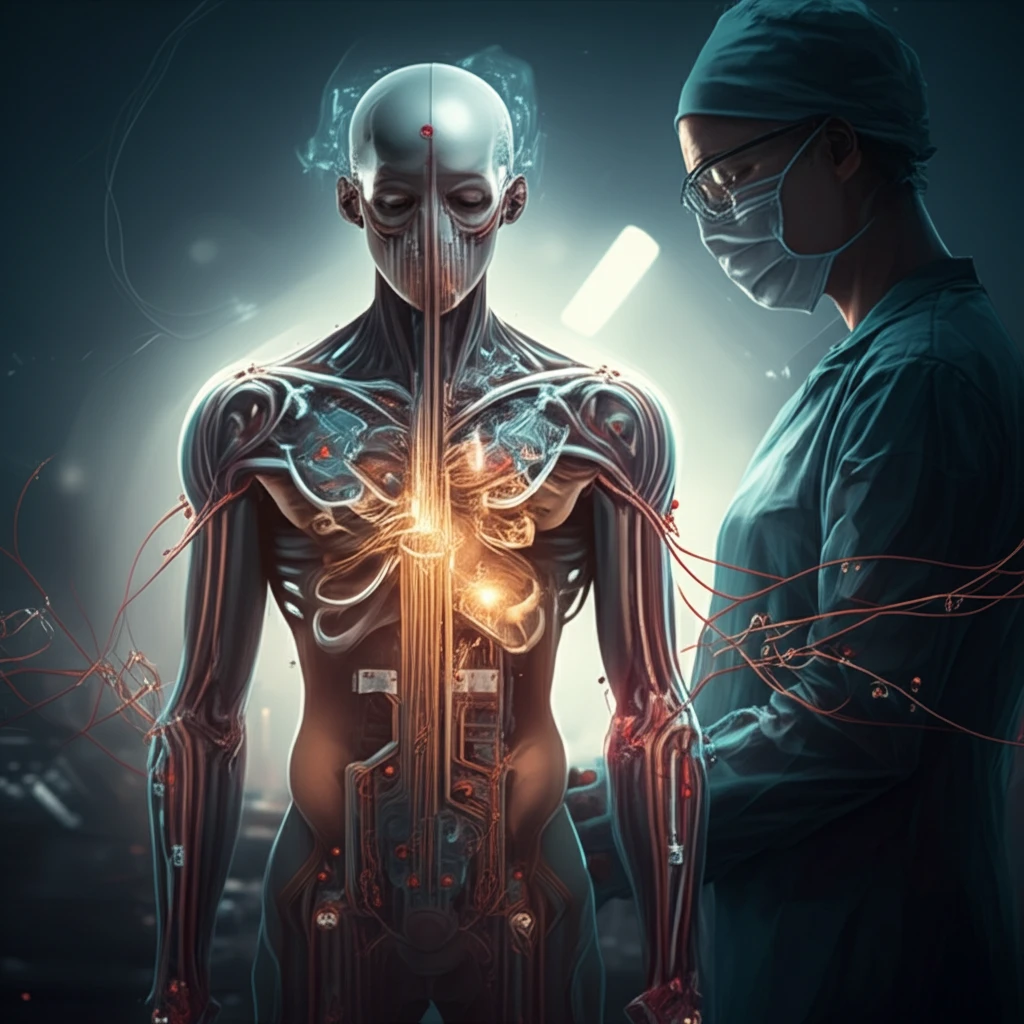 Metabolic Reset: A visual representation of insulin pathways being rewired after bariatric surgery.
