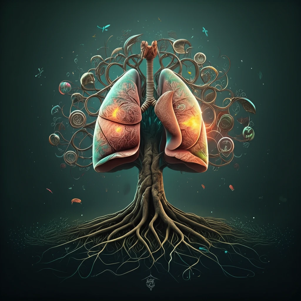 Resilient Tree of Life: A Symbol of Healing in Lung Cancer Treatment