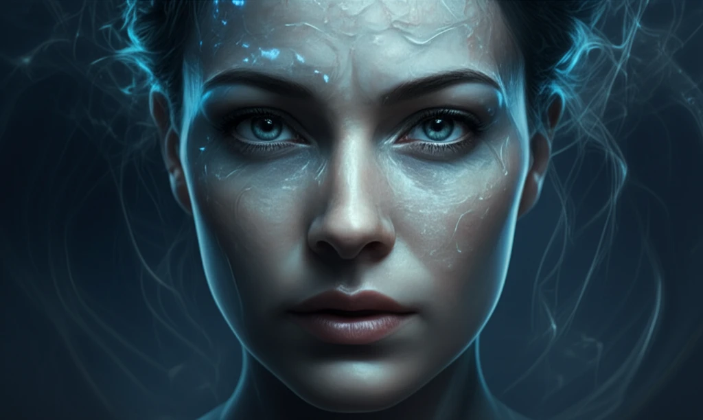 Serene face with smooth skin, symbolizing the result of neurotoxin injections for frown lines.