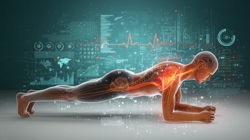 Illustration of static exercise impact on pulmonary system.