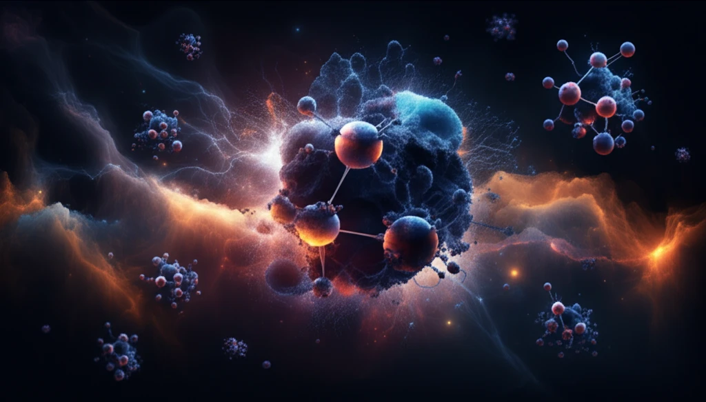Molecular collision with energy waves