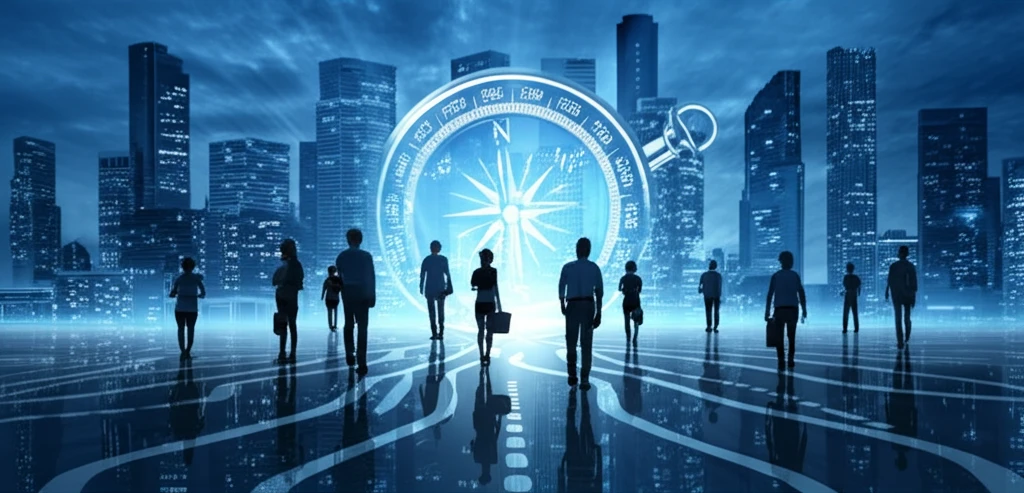 Diverse investors navigating their unique paths to financial security.