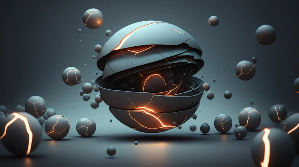 Stress distribution in layered spheres.