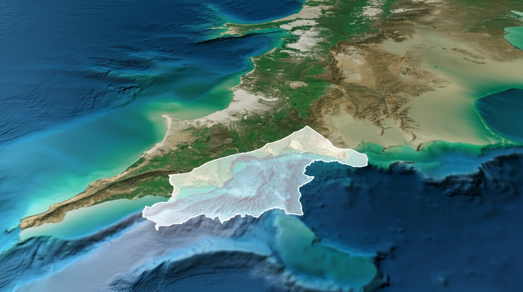 Wave-3D hydrodynamics model visualization over the Taranto Sea