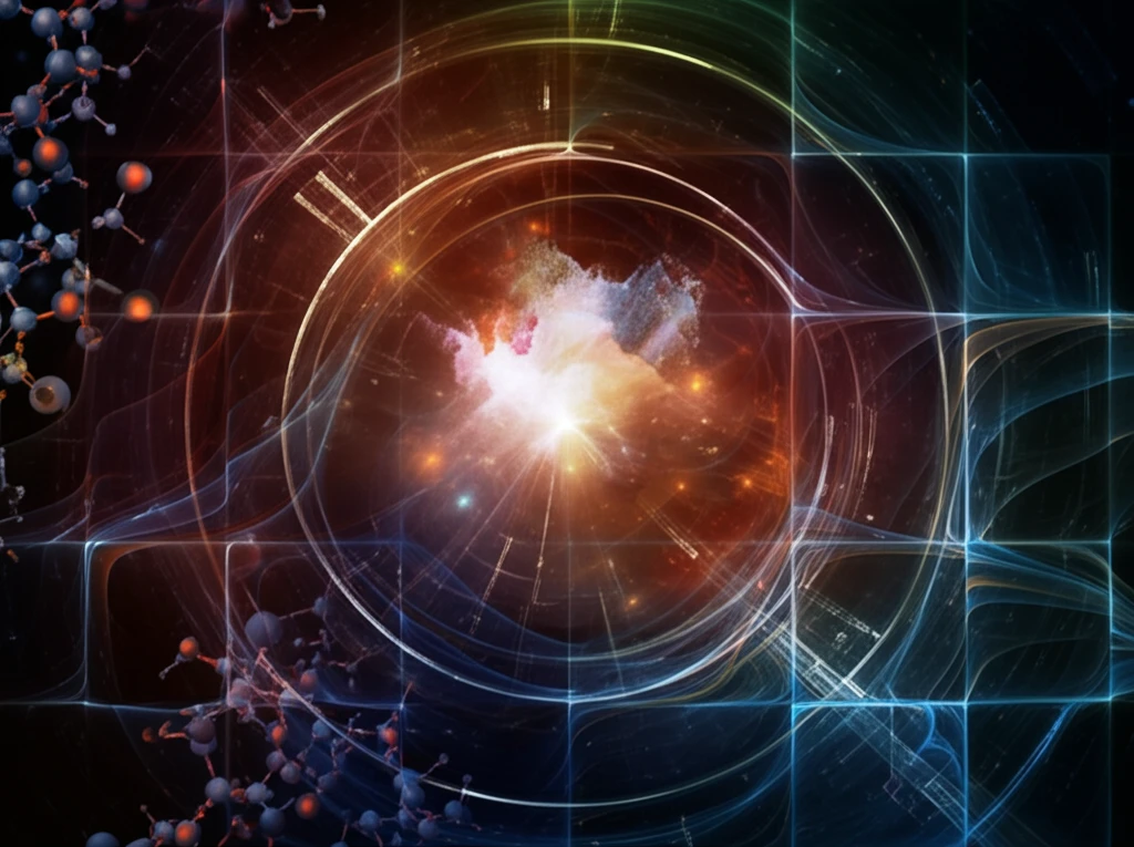 Microparticles moving through a magnetic field