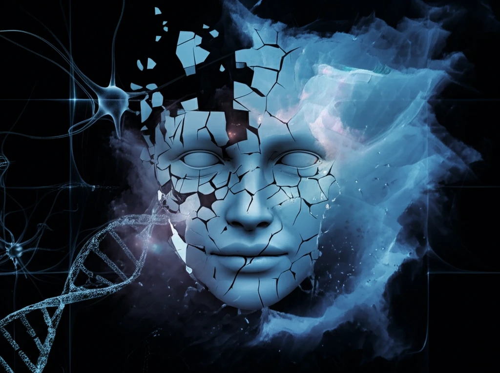 Fractured face reassembling with DNA strands